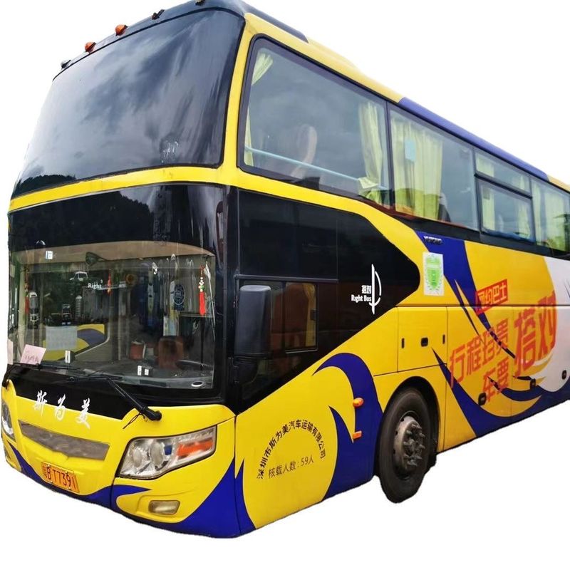 59 lugares de autocarro usado 6126 com motor traseiro e tipo de combustível diesel a preços acessíveis