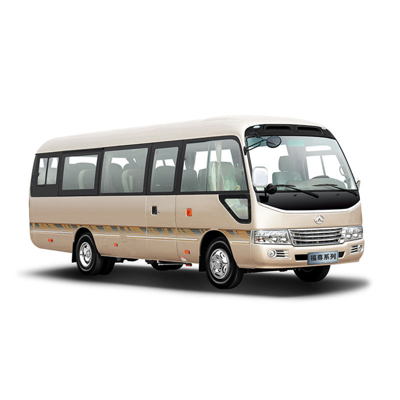 Norma de emissões Euro 3 e posição de direção LHD Mini Van Coaster Bus para 30 pessoas