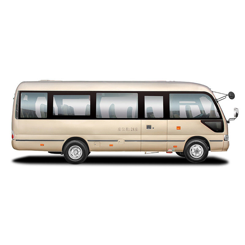 Norma de emissões Euro 3 e posição de direção LHD Mini Van Coaster Bus para 30 pessoas