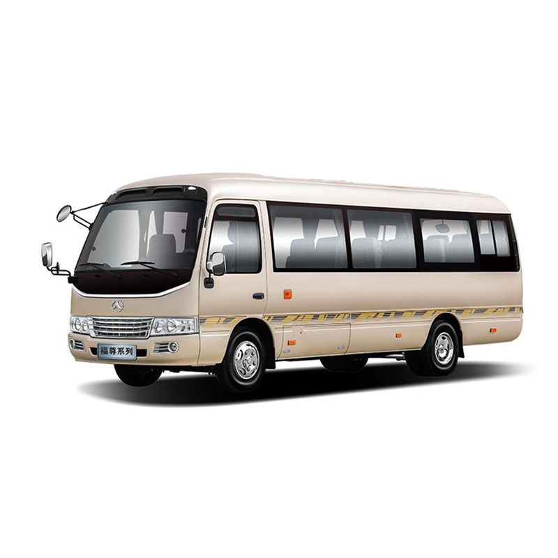 Norma de emissões Euro 3 e posição de direção LHD Mini Van Coaster Bus para 30 pessoas