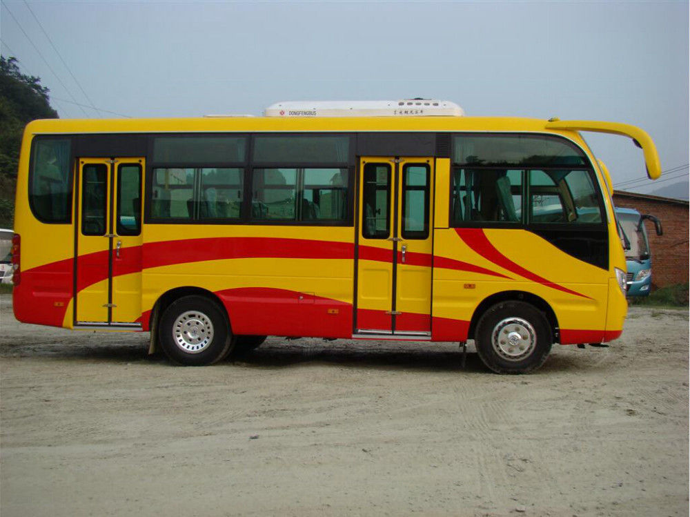 Autobus de montanha-russa usado de 30 lugares equipado com sistema de travagem ABS EBD em boas condições