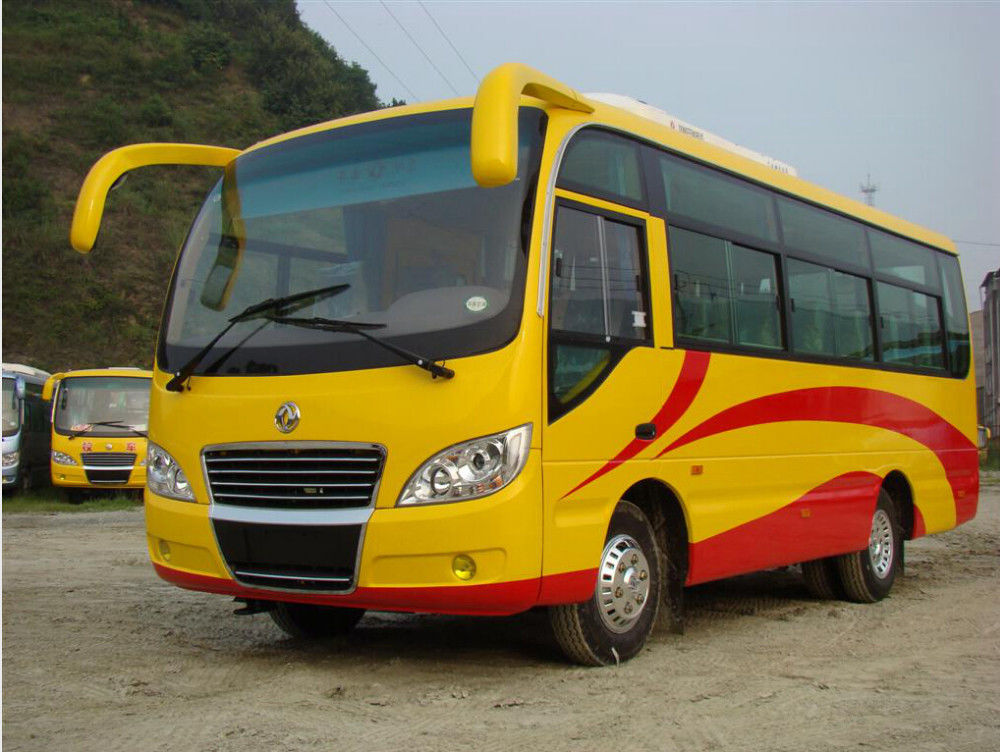 Autobus de montanha-russa usado de 30 lugares equipado com sistema de travagem ABS EBD em boas condições