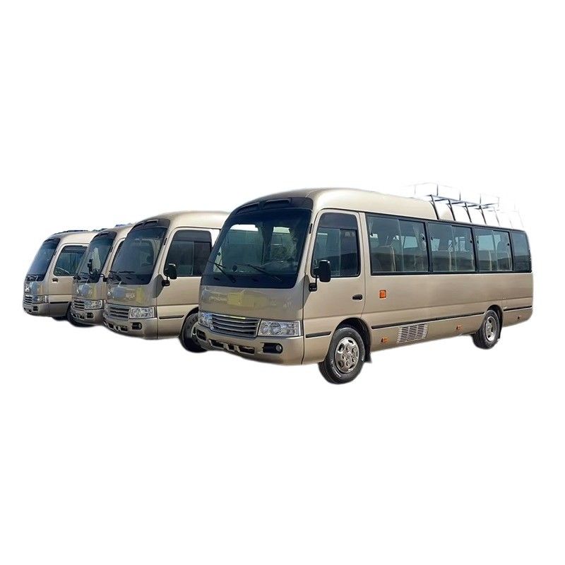 15BFT Motor Alimentado 4 cilindros Toyo ta Coaster Bus com 6990 * 2025 * 2650mm Dimensões