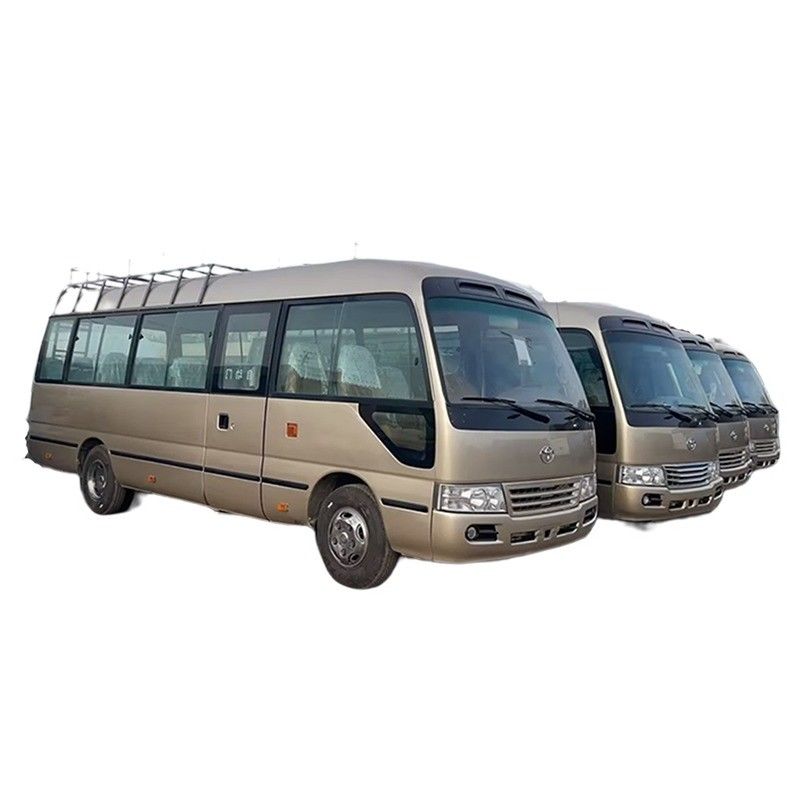 15BFT Motor Alimentado 4 cilindros Toyo ta Coaster Bus com 6990 * 2025 * 2650mm Dimensões