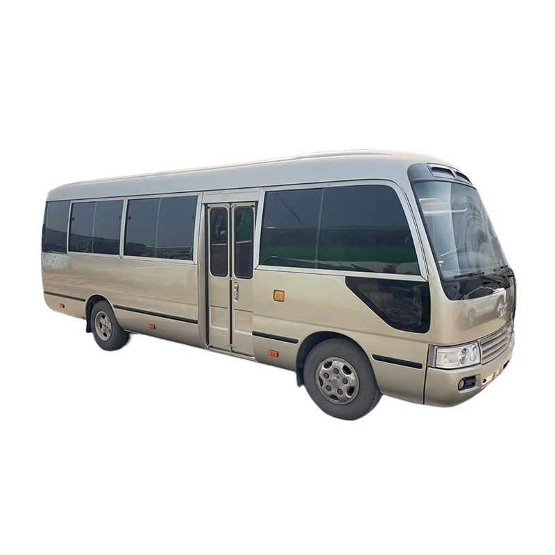 15BFT Motor Alimentado 4 cilindros Toyo ta Coaster Bus com 6990 * 2025 * 2650mm Dimensões
