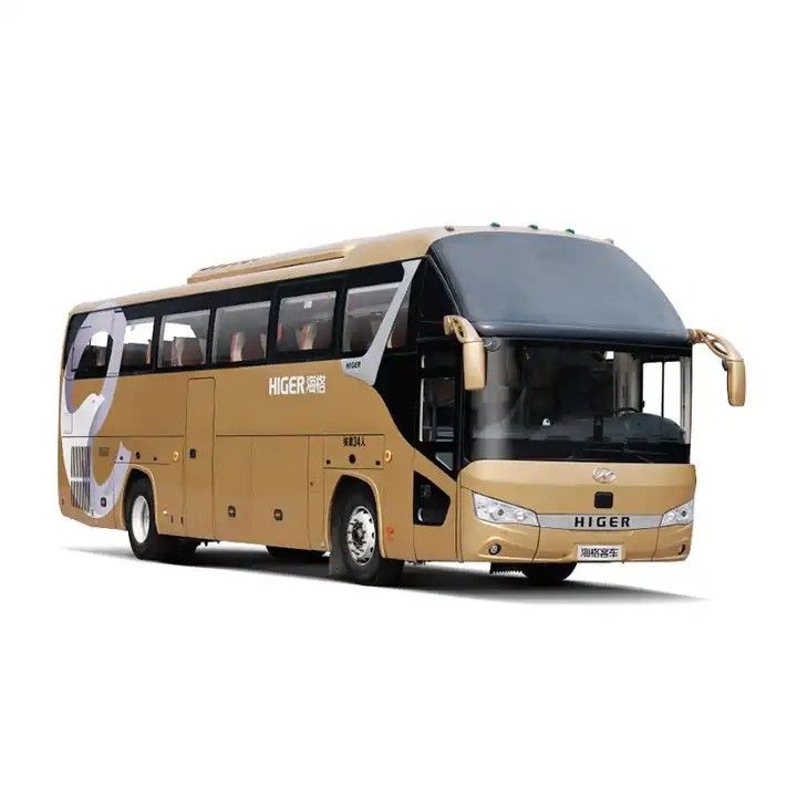 Luxury Diesel 50 lugares de passageiros ônibus autocarro ônibus com LHD tipo de condução e capacidade do motor 8L