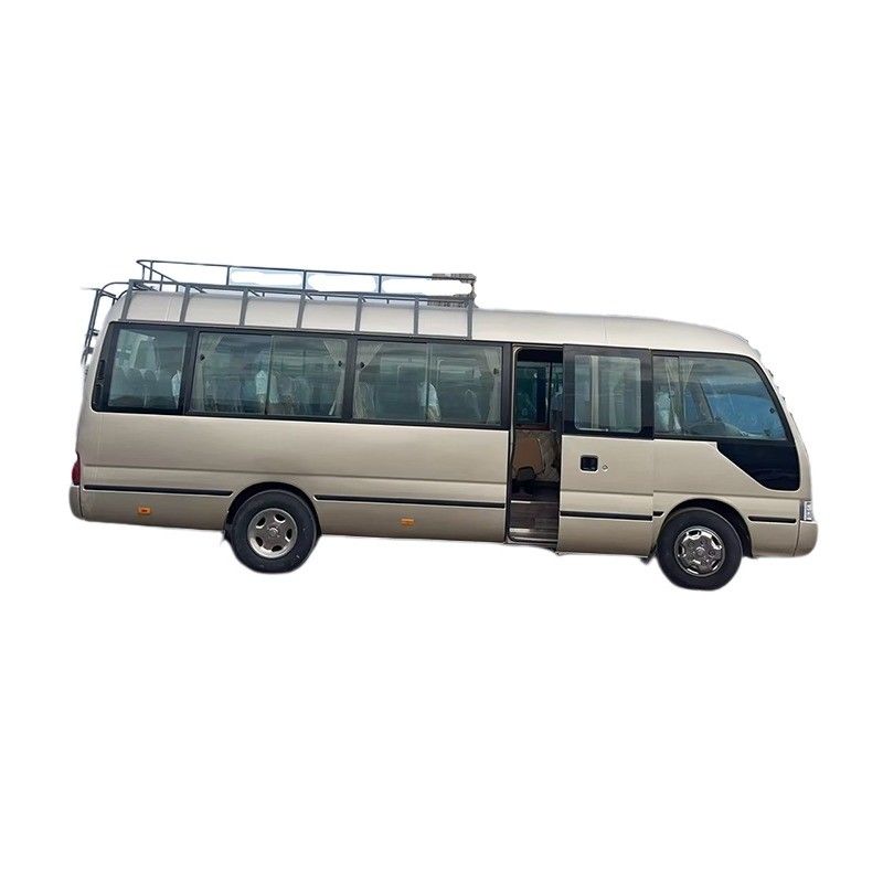 30 lugares Diesel Usado Toyo ta Coaster Bus com motor 15BFT e emissões Euro 3