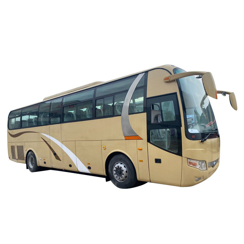 Suspensão de Primavera de Folha 35 lugares Autobús de autocarro usado com direção mecânica e assentos de luxo