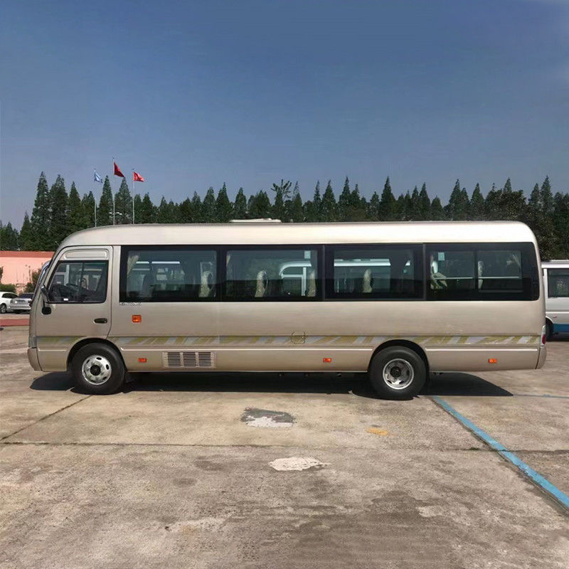 Transmissão manual Tipo 24-30 assentos Motor diesel Minibus de montanha-russa para passageiros de luxo