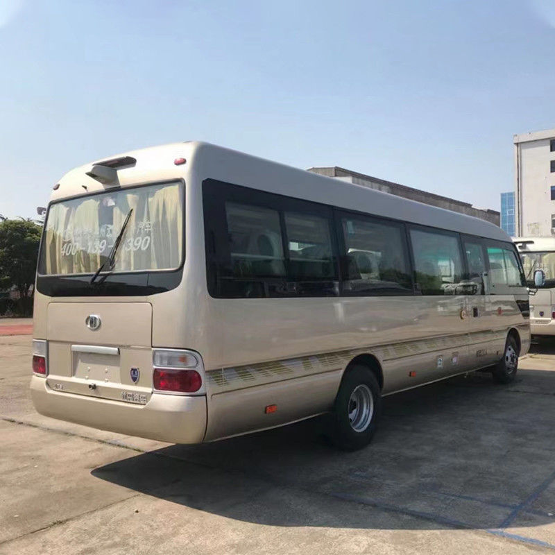 Transmissão manual Tipo 24-30 assentos Motor diesel Minibus de montanha-russa para passageiros de luxo