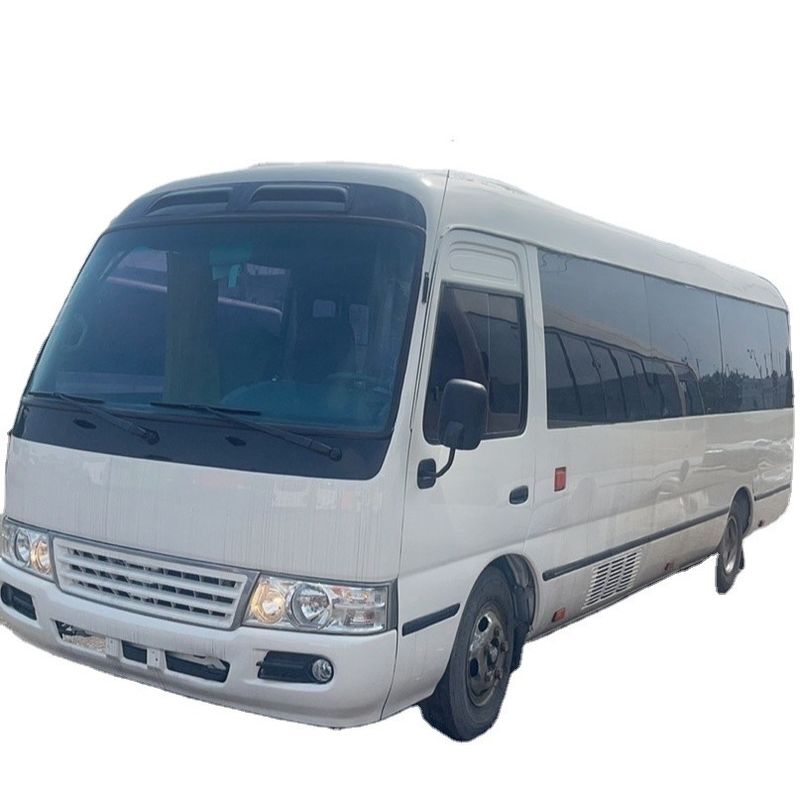 Potência máxima de 113/5200 kW Ônibus turístico de luxo Usado 7m 6 cilindros Toyota Coaster Bus