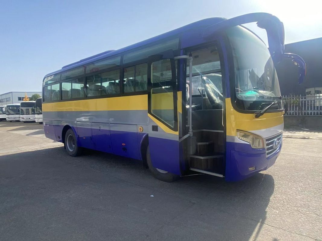Autocarros de mão esquerda 45-46 assentos de autocarros usados com capacidade de motor de 6-8L
