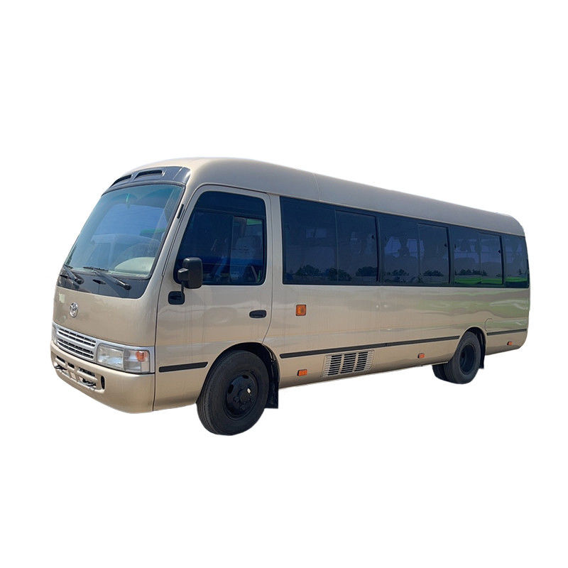 Usado Toyota Coaster 2020 Diesel LHD Bus Euro 3 Padrão de Emissão 9.00R20 Pneus 25 lugares
