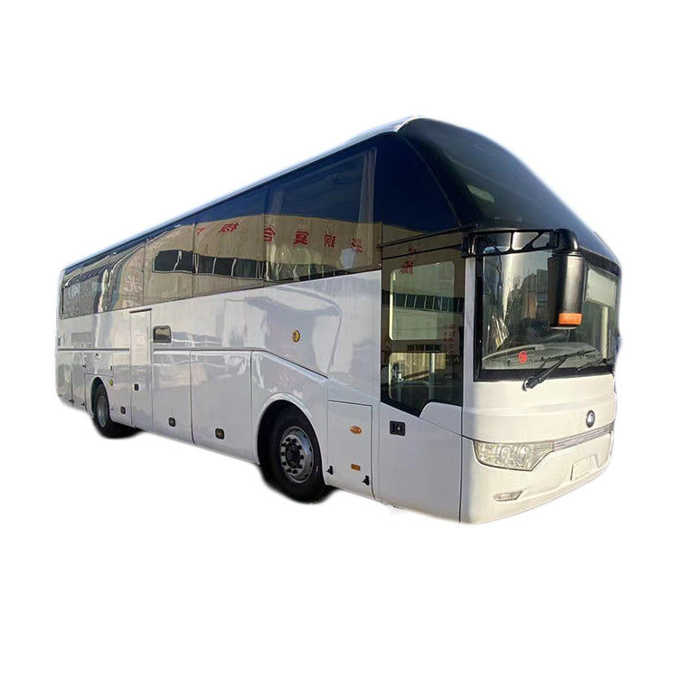 Confortável autocarro de ônibus de 65 lugares com capacidade de motor de 6 8L e suspensão de mola de folha