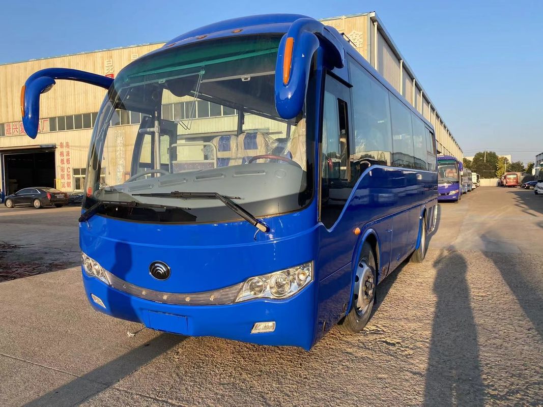Venda de autocarros usados de 45 lugares Autocarros de autocarro de 40 lugares Direção à esquerda e suspensão de mola de folha