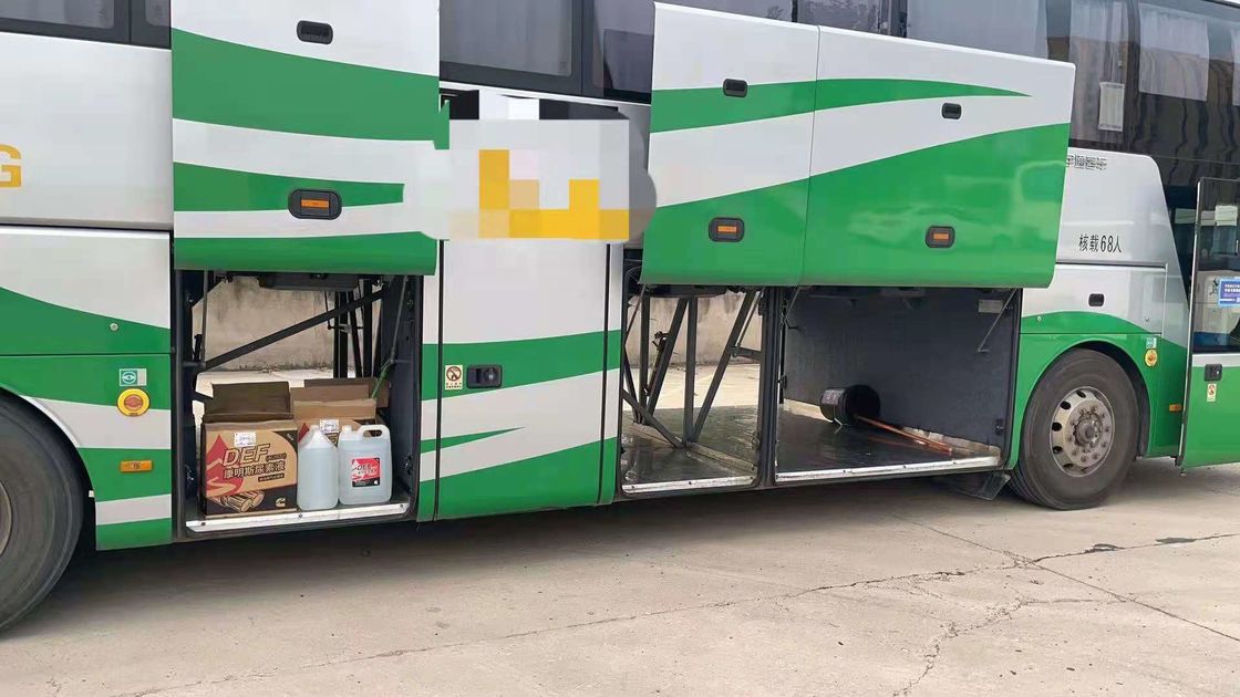 Autobus LHD de 65-67 lugares com tipo de combustível diesel e velocidade máxima de 100 km/h