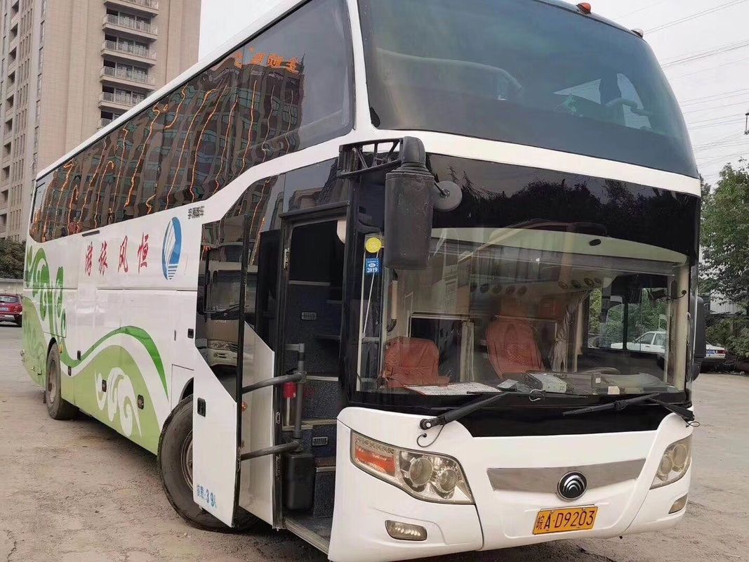 60-70 lugares Popular Direção à Esquerda Autocarro de ônibus usado com capacidade de 8L