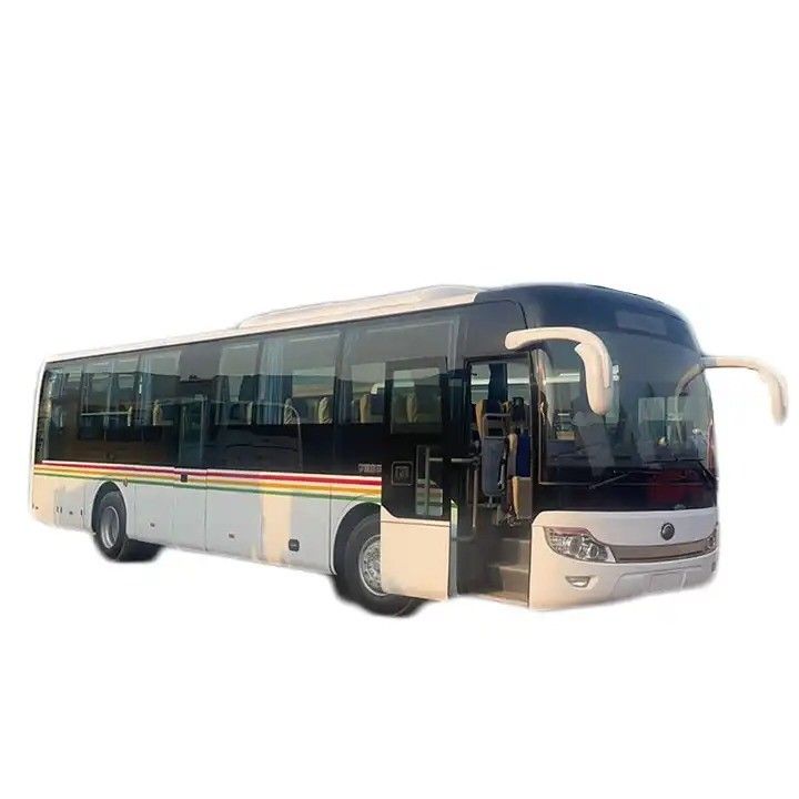 Autocarro de festas equipado com ar-condicionado de 50 lugares perfeito para as necessidades turísticas da empresa de transporte
