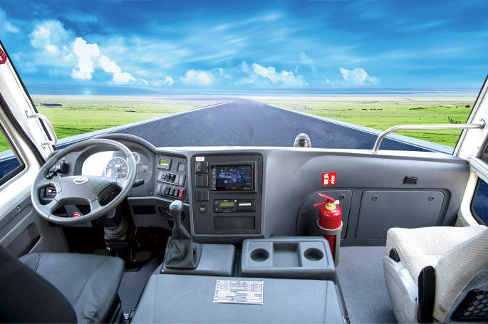Transmissão manual 50 lugares luxo diesel autocarro turístico ônibus Higer ônibus usado para turistas