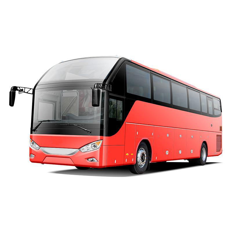 Eixo traseiro 13T/Fremas de tambor Luxury 50 60 Passenger Bus de 60 lugares com distância entre eixos de 6080 mm