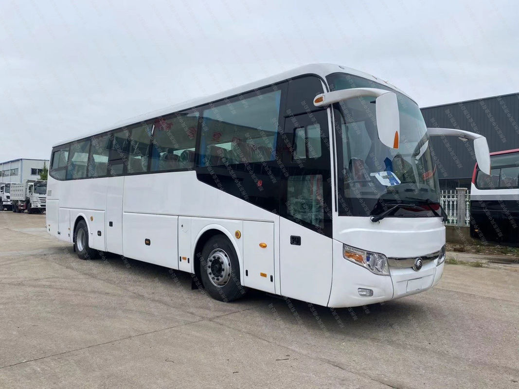 65 lugares LHD ônibus de passageiros Em boas condições combustível diesel usado ônibus de autocarro branco a preços acessíveis