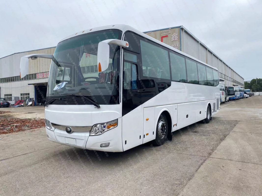 65 lugares LHD ônibus de passageiros Em boas condições combustível diesel usado ônibus de autocarro branco a preços acessíveis