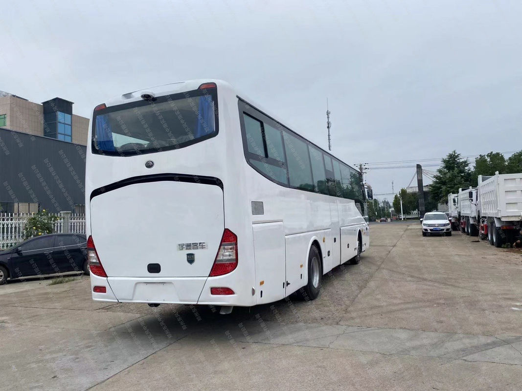 65 lugares LHD ônibus de passageiros Em boas condições combustível diesel usado ônibus de autocarro branco a preços acessíveis