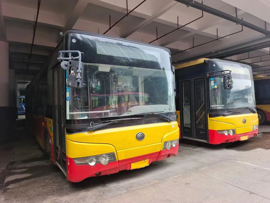Autobus de gás natural combinado usado 12m 87 lugares para passageiros com ar condicionado não independente