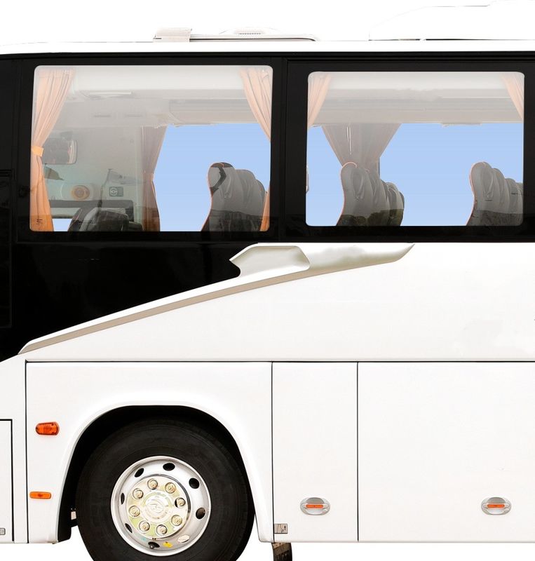 11120x2550x3505 mm Luxury Coach Bus Seat 46-50 Seater Ônibus usados com capacidade de motor de 4-6L