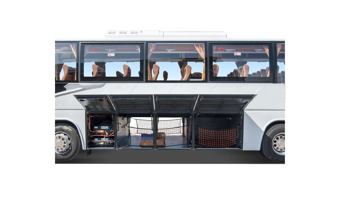 Acessível e de 46 lugares 50 lugares 60 lugares ônibus usados Carro comprimento 11120x2550x3505 mm