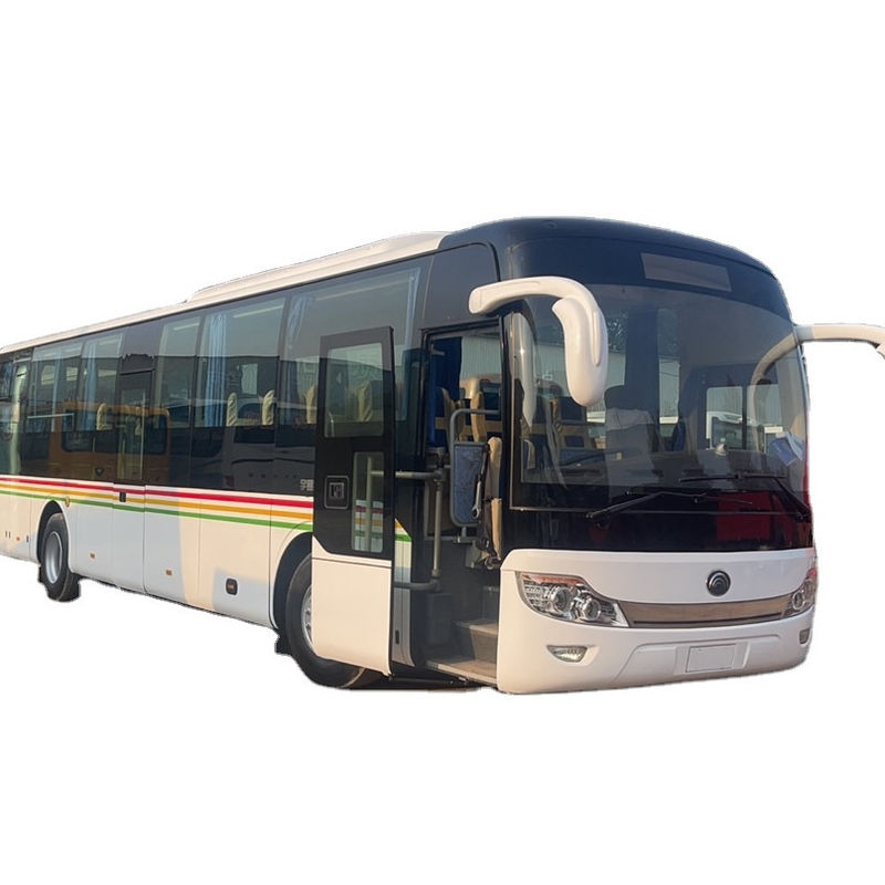 65 lugares Autocarro de luxo usado Autocarro de viagem de passageiros Diesel Tipo de combustível Velocidade máxima 100 km/h