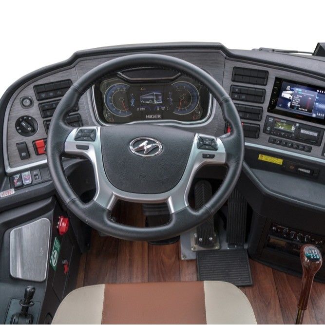Autocarro Higer de 46 lugares com motor a diesel mais vendido