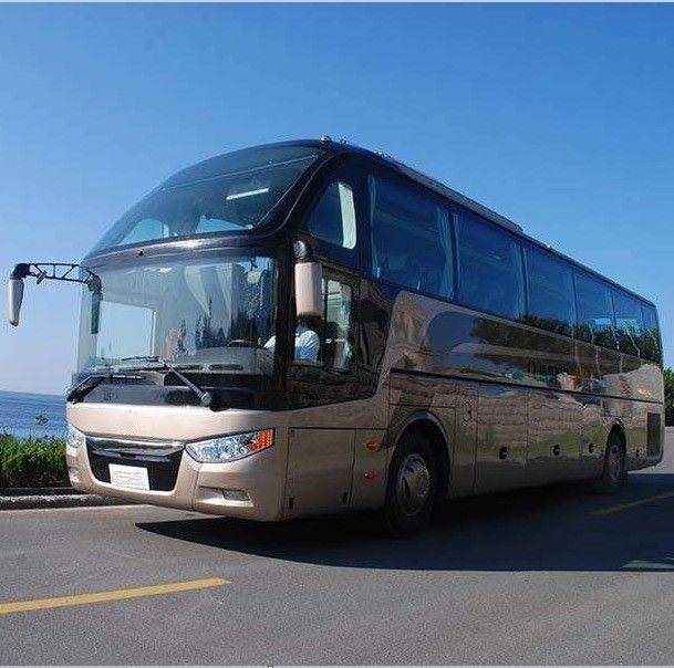 2550MM Largura total Autobus turístico de luxo de 60 lugares usado com norma de emissões Euro 4