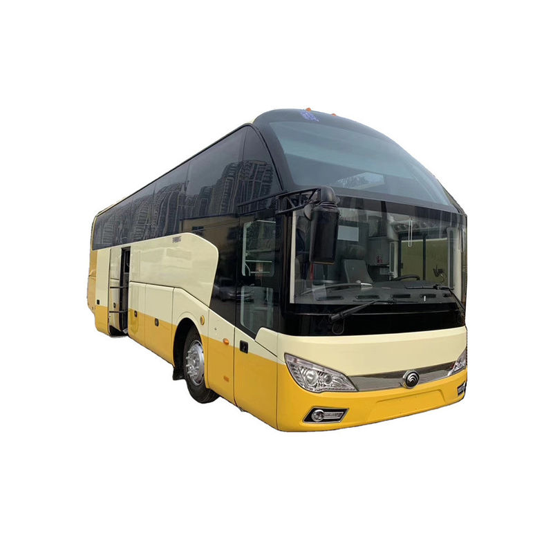 Autocarro usado LHD com banheiro de 50 lugares e alta capacidade do motor em boas condições