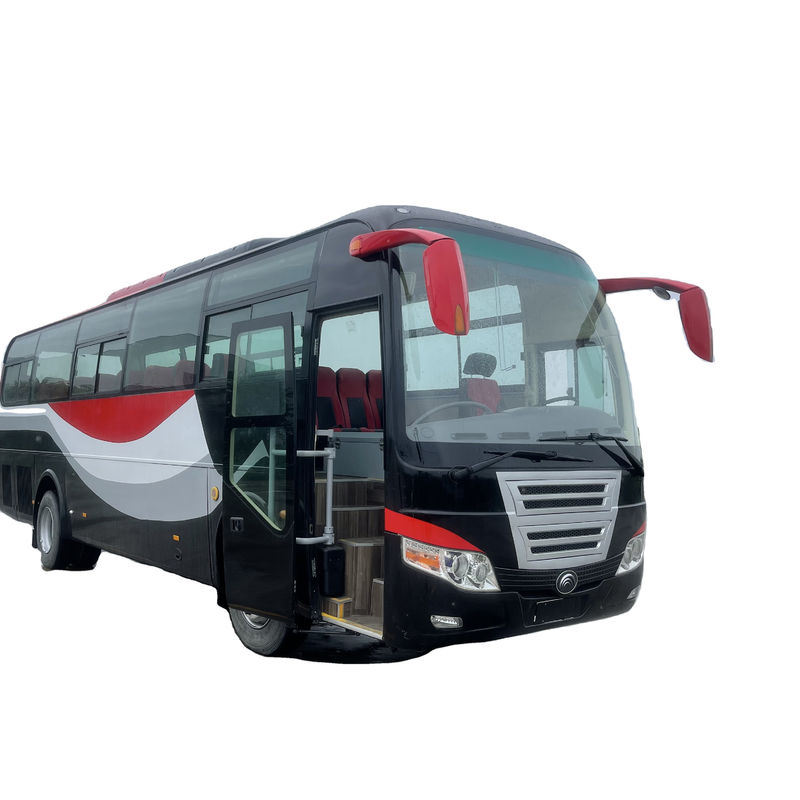 Autobus de passageiros de segunda mão LHD Autobus de autocarro usado Em bom estado com base de rodas 3300