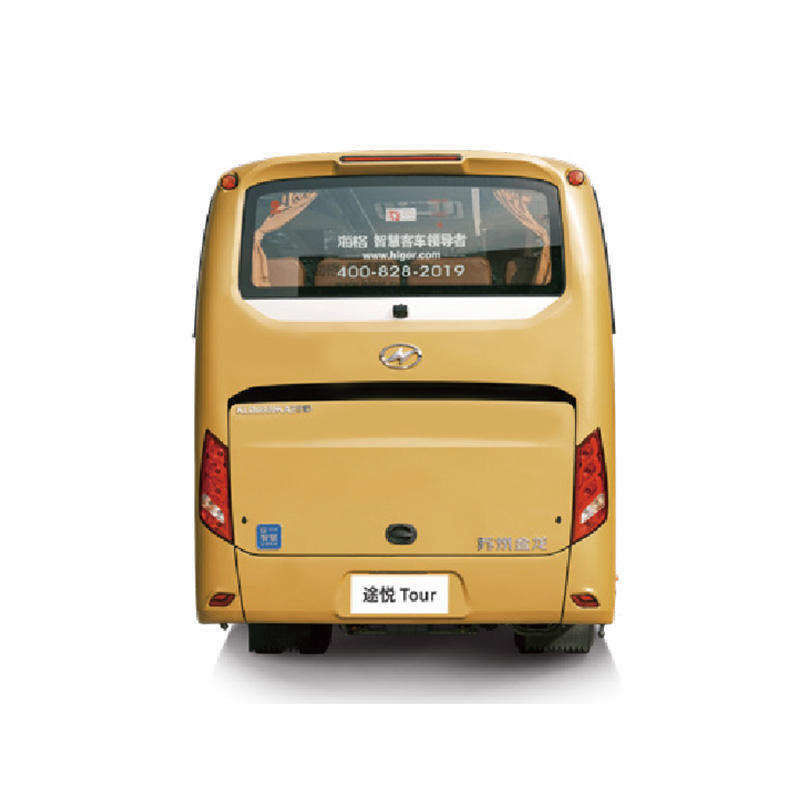Weichai Motor 24 lugares LHD Diesel ônibus de passageiros de luxo para o mercado africano