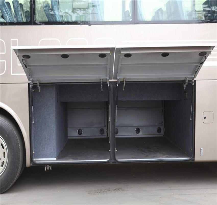 Autocarros usados LHD de 45-50 lugares com caixa de engrenagens S6-100 e comprimento de 10490 mm