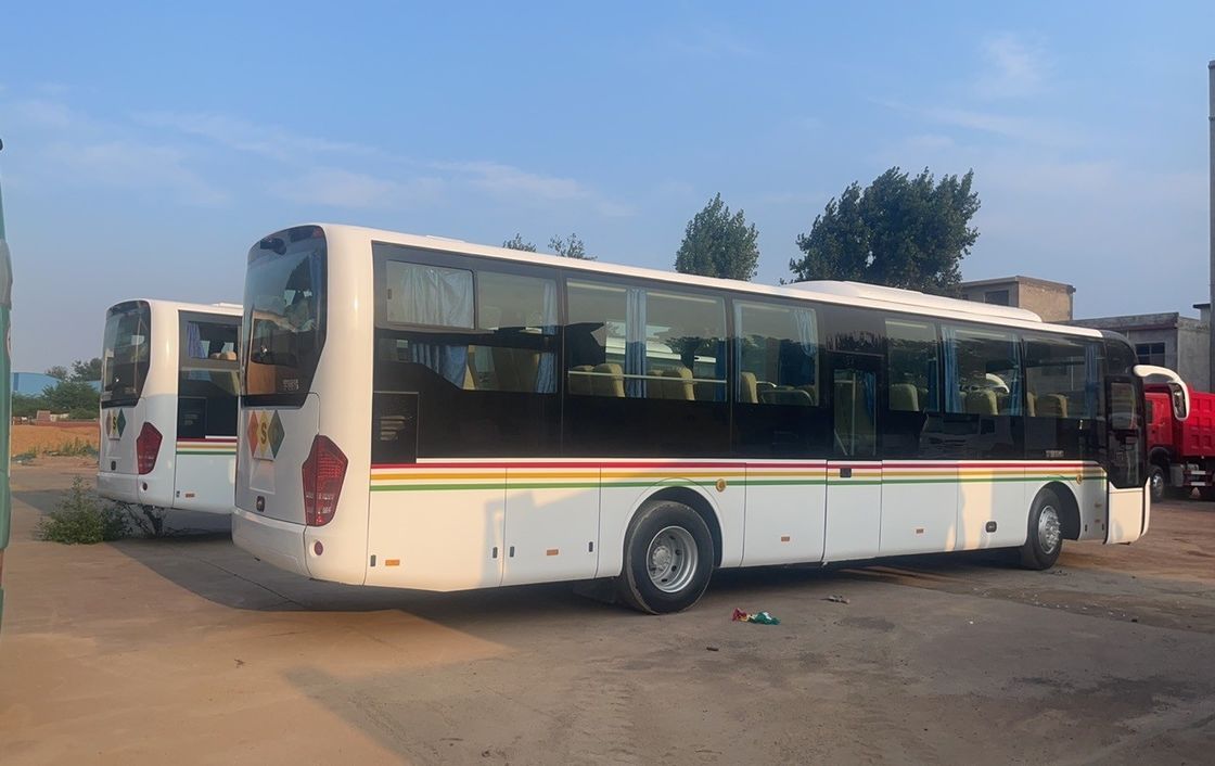 YC6S330-30 Motor Modelo 55 Assentos Autobus de autocarro de dois andares usado com ABS