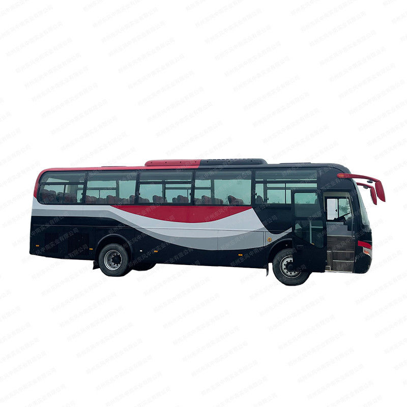 3300mm Base de rodas Transmissão manual Autocarro usado LHD 54 lugares para passageiros da cidade