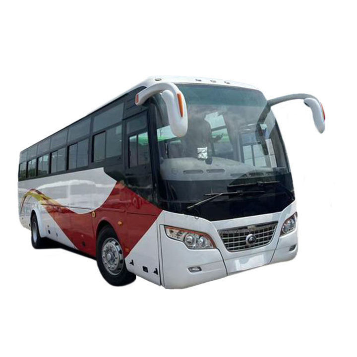 Direito de direção 12m autocarro com 51 lugares de transmissão manual e design de luxo