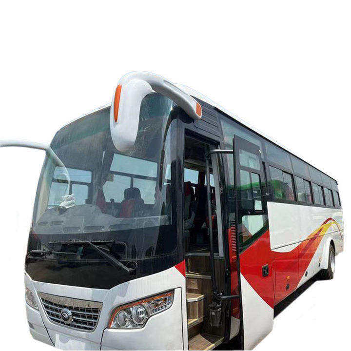 Autobuses usados remodelados com tração à direita com capacidade de motor de 6-8L em 12000*2500*3955mm