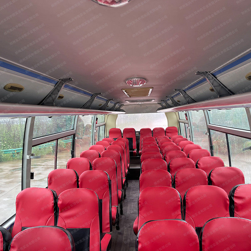 2700 ml de cilindrada Transmissão manual Autobus usado chinês com motor a diesel para o mercado africano