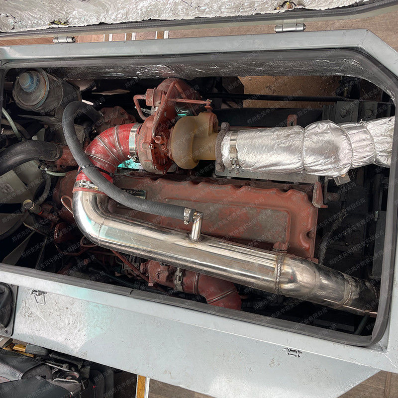 2700 ml de cilindrada Transmissão manual Autobus usado chinês com motor a diesel para o mercado africano