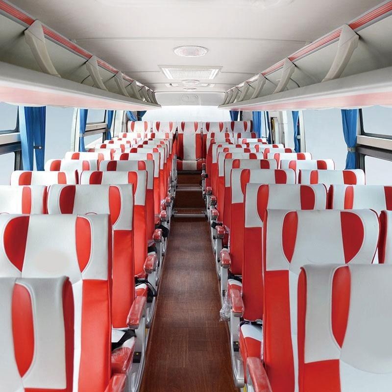 Ankai 12M Long Distance Coach Bus com motor YC6L330-30 e capacidade de 50 lugares