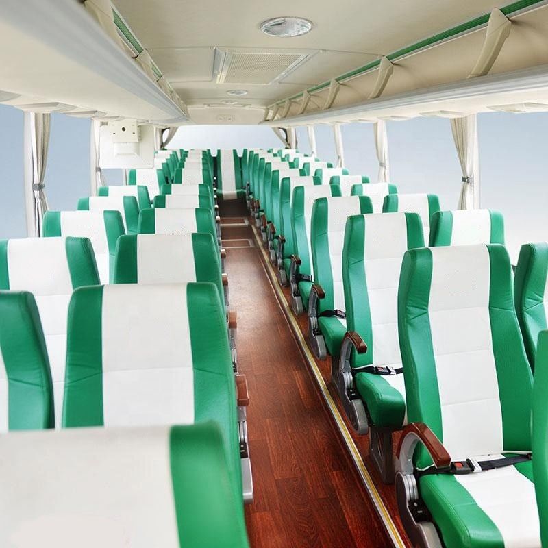 Direção à esquerda Ankai 12M Single Front Windshield Coach Bus para exigência do cliente