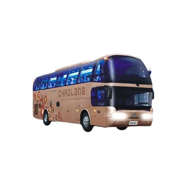 Autobús de luxo de 60 lugares com eixo Dongfeng Dona e pneus 298/80R22.5 no melhor