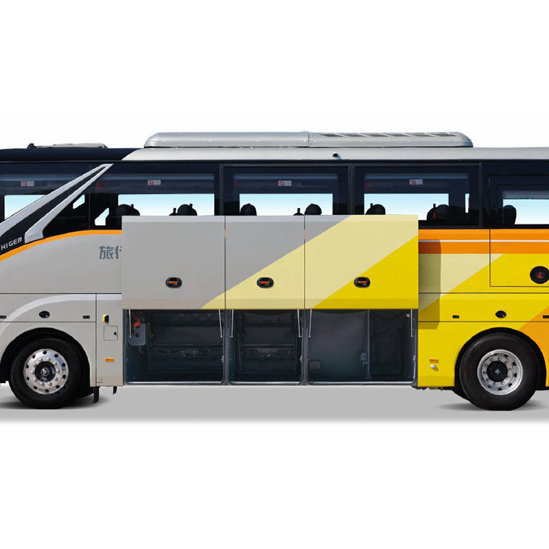 Ônibus de passageiros de 50 lugares Diesel Ônibus de autocarro usado com boa condição de conversão interior