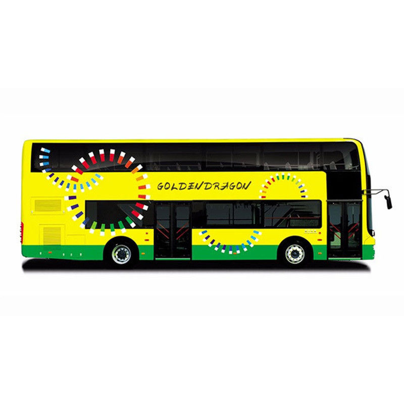 Ônibus de luxo de dois andares com 65 assentos e tamanho do corpo de 14,5x2,55x3,9m