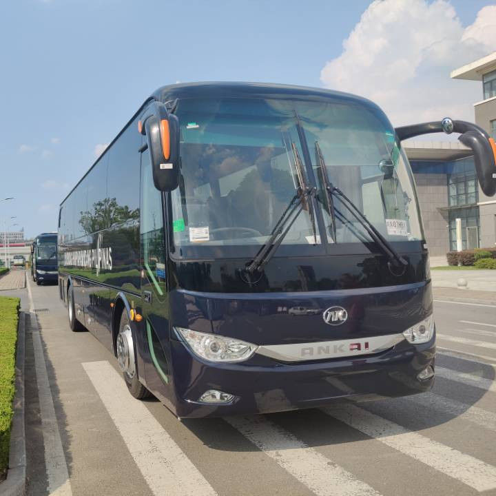 5.5T eixo dianteiro Diesel Usado 50 lugares Luxury Coach Bus Passageiro Usado Bus Coach