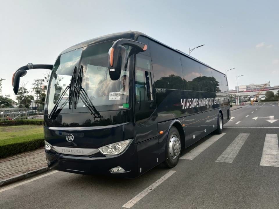 5.5T eixo dianteiro Diesel Usado 50 lugares Luxury Coach Bus Passageiro Usado Bus Coach